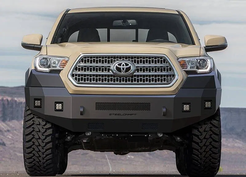 71-13420 – STEELCRAFT Bumper, One Piece Design Direct Fit Mounting Hardware Included Without Grille Guard Without Win...